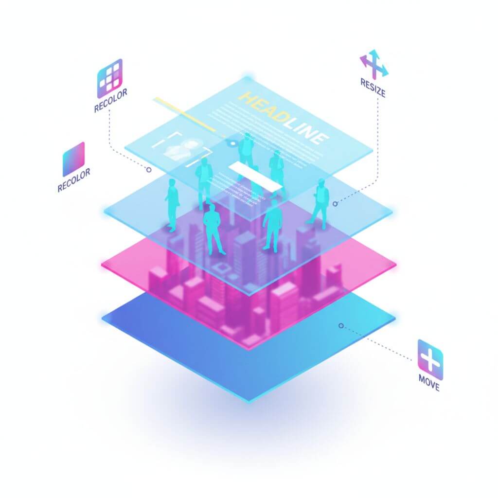 Qwen-Image-Layered:分层分解与可编辑性