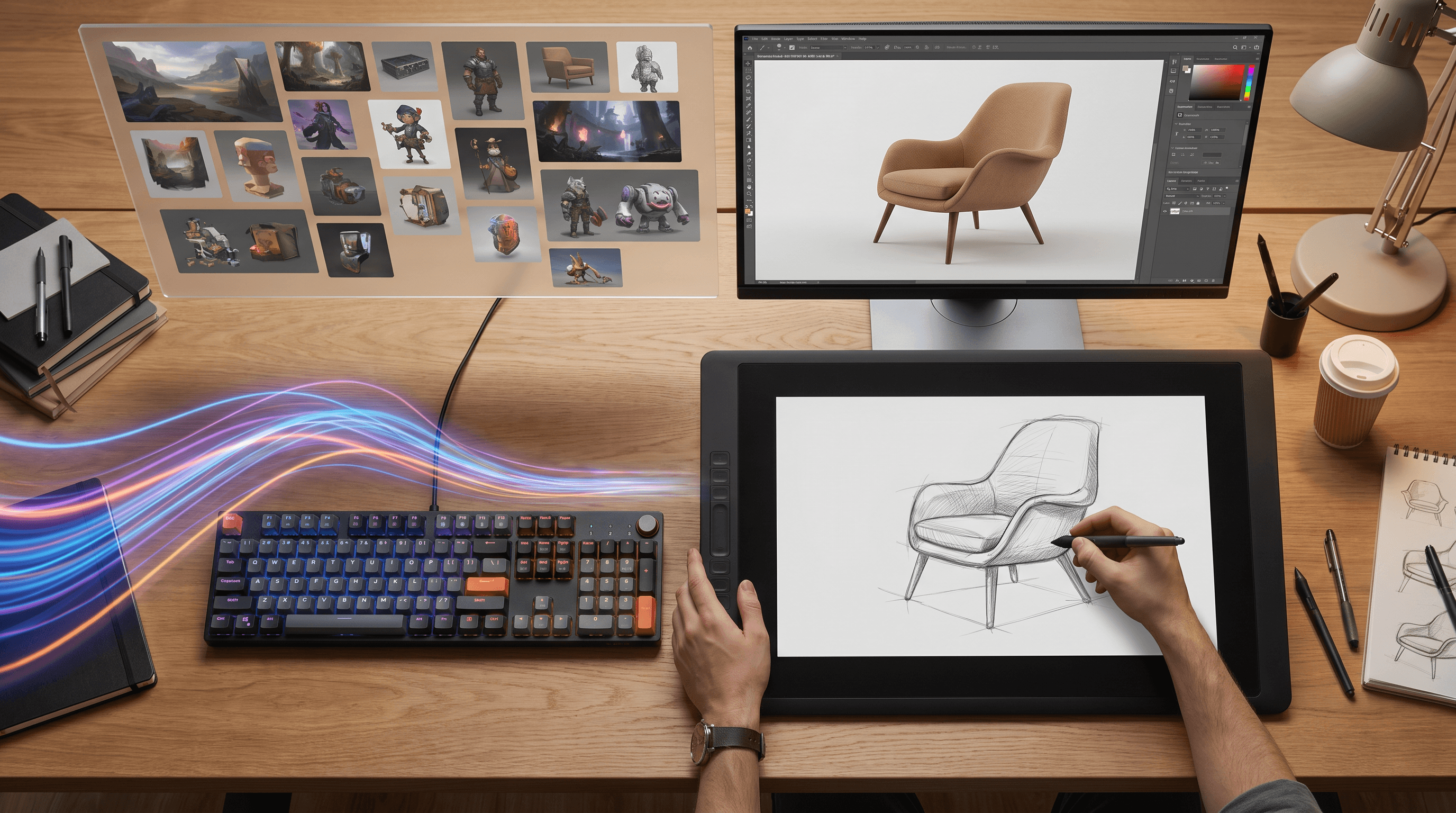 Text to Image vs Sketch to Image:Krea 2 启发