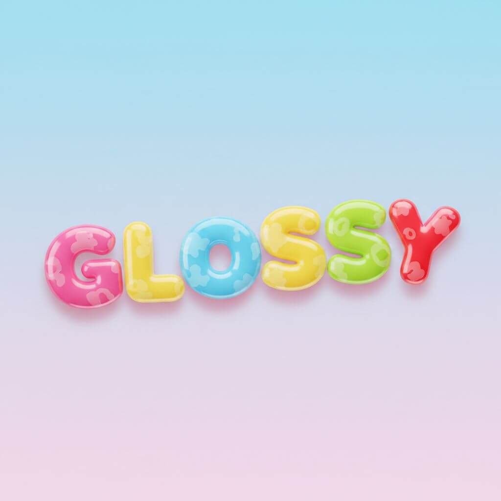 Glossy Plastic