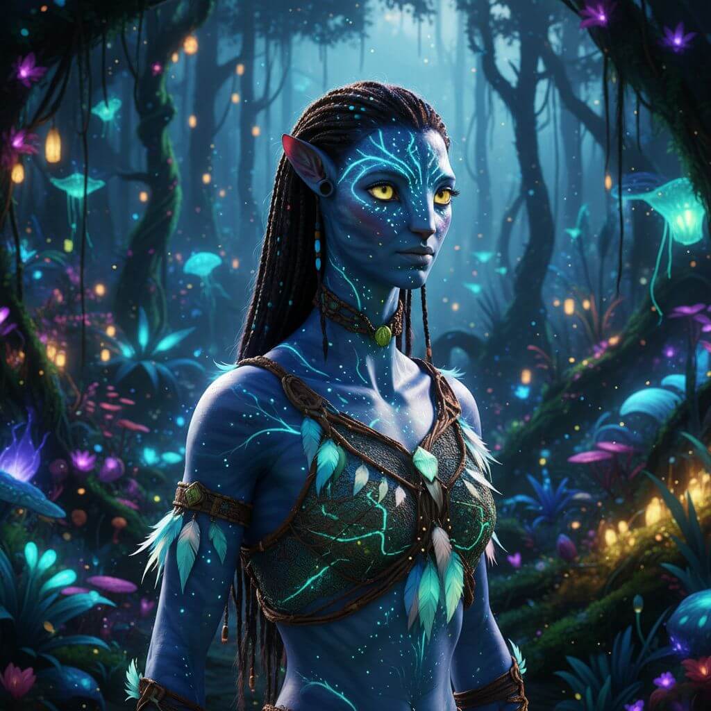 Bioluminescent Night