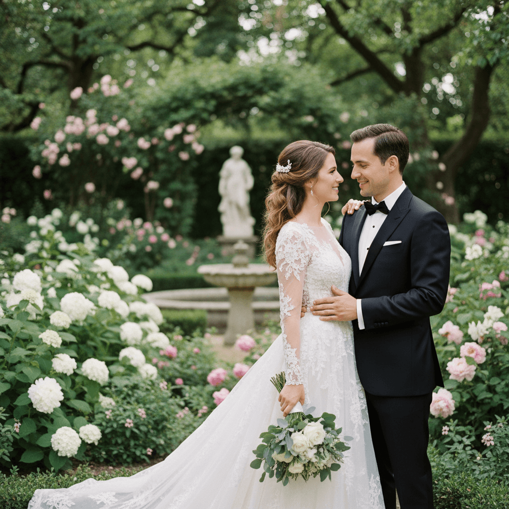优雅婚纱