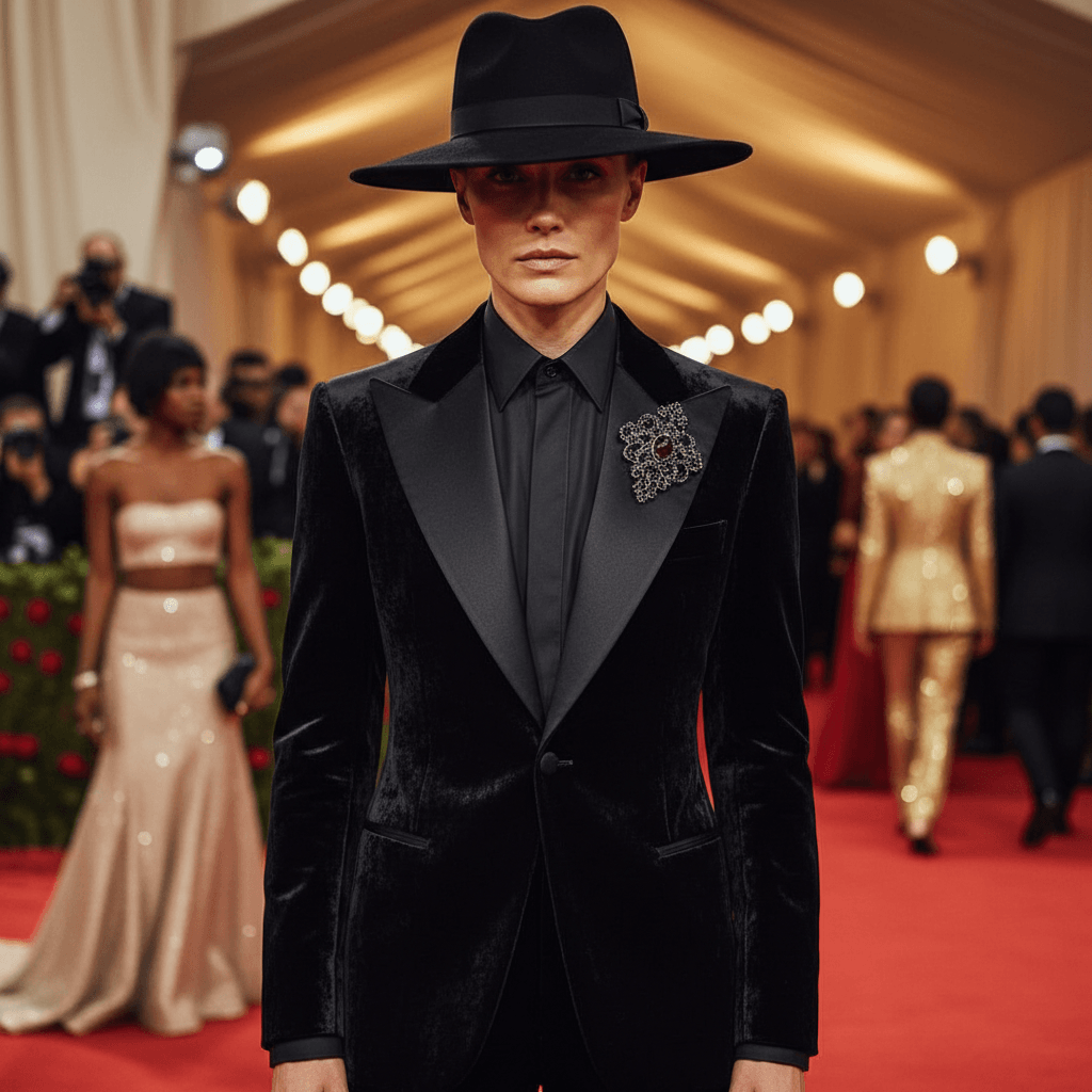 Tailored Black Style