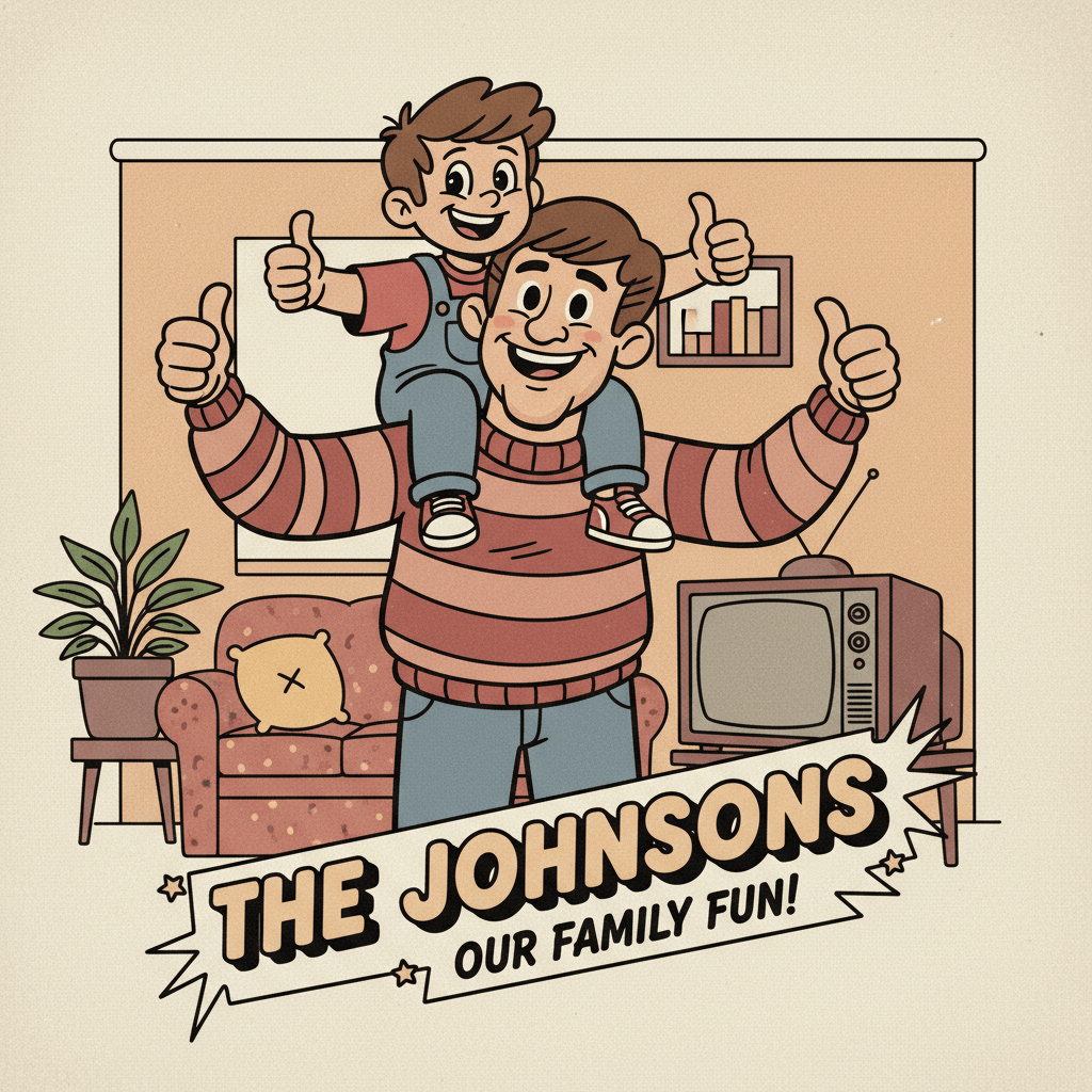 Retro TV Family