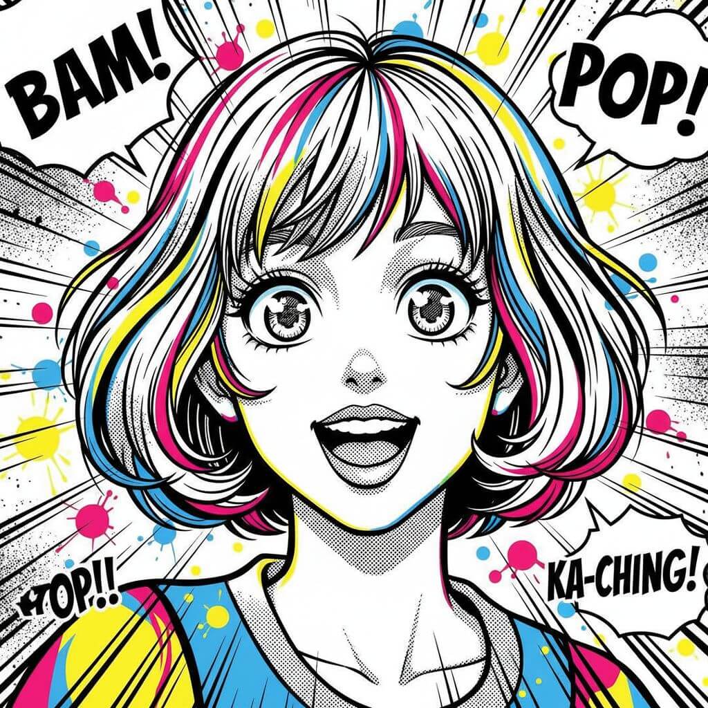 Manga Pop Art