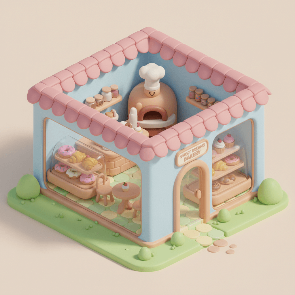 Isometric 3D