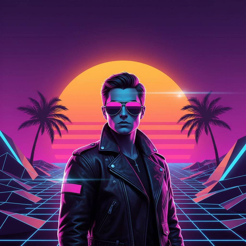 Synthwave Portrait
