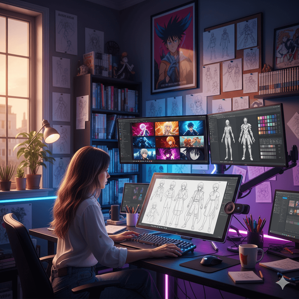 Digital Art & Character Design