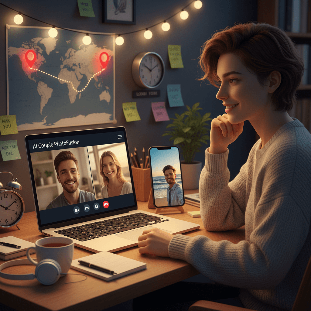 Long-Distance Couples & Reunion Photos