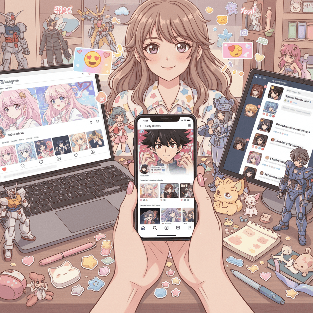 Social Media Anime Avatars