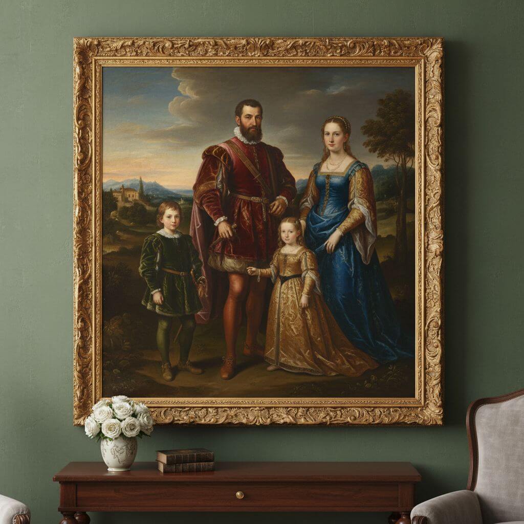 Personalized Oil Painting Wall Art