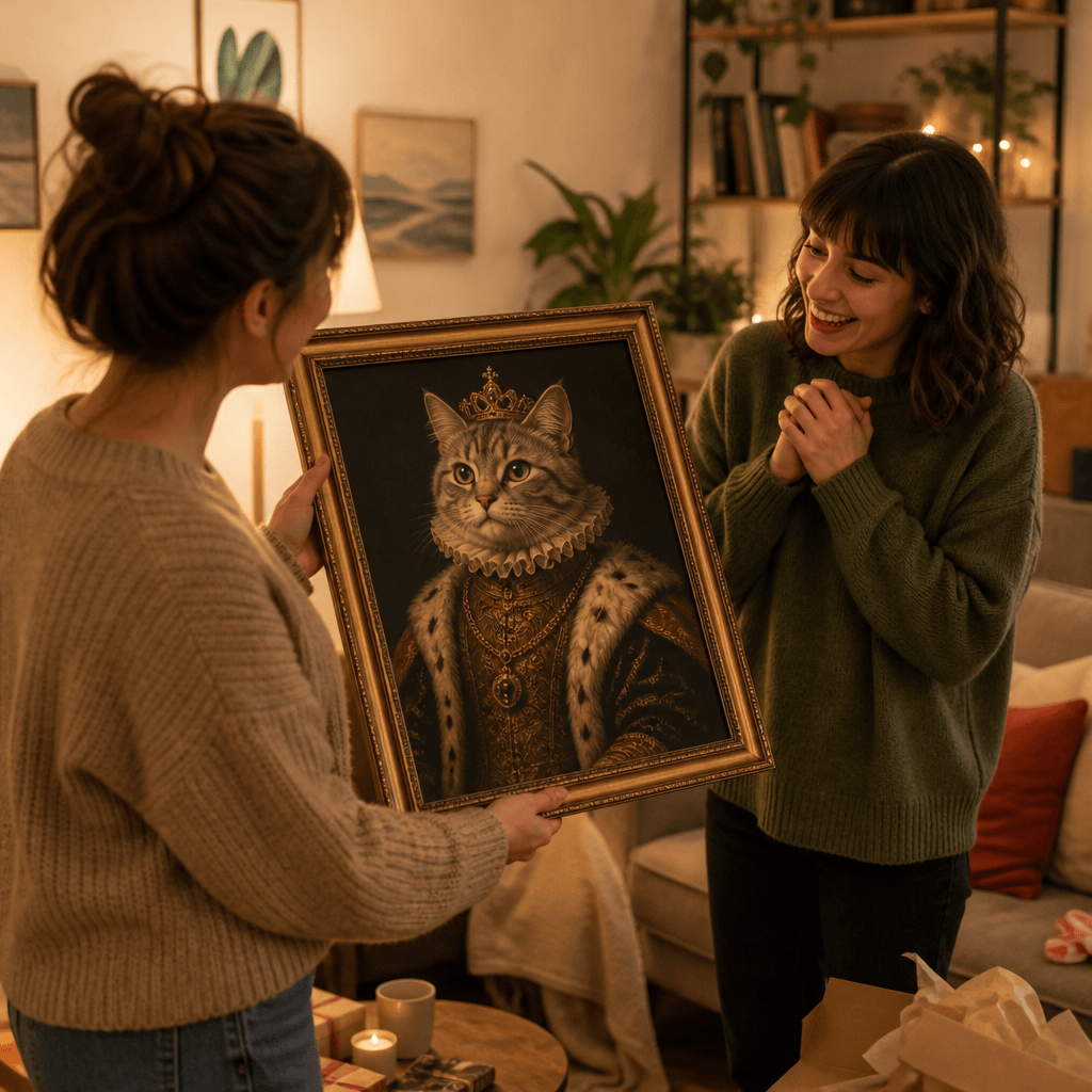 A regal gift for pet people