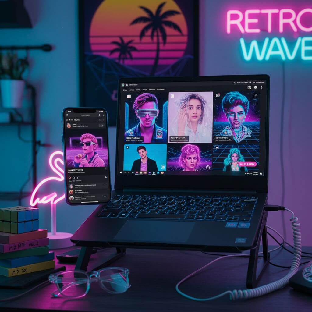 Social Media and Throwback Posts