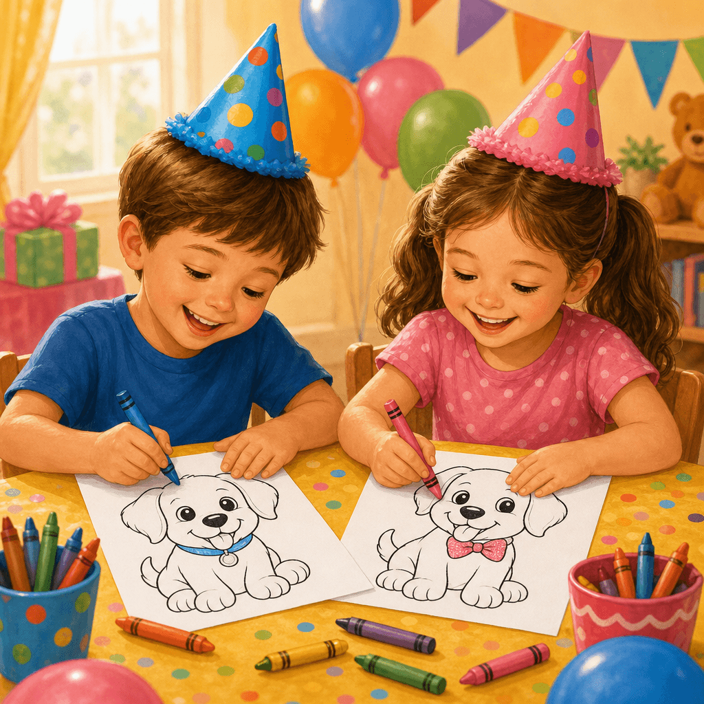 A birthday-party activity starring the birthday kid