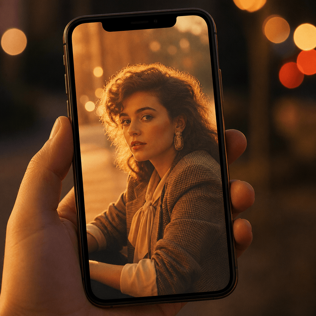A feed post that looks like film
