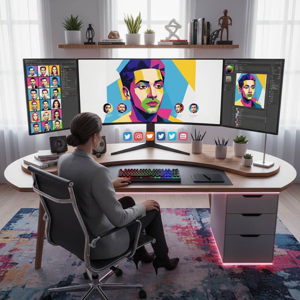 Social Media Profile Pictures